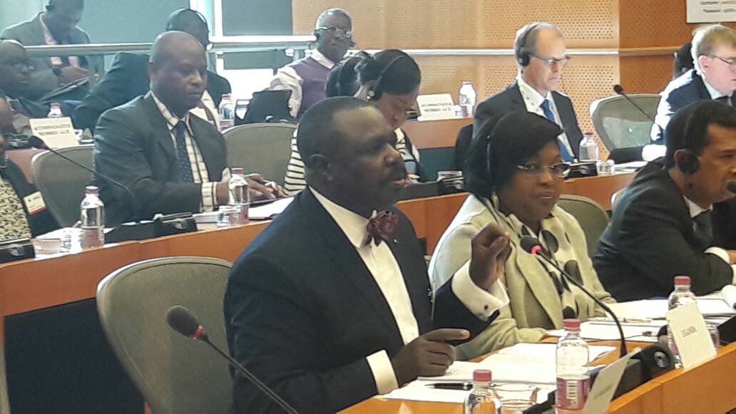 Deputy speaker challenges EU parliament on service delivery IMG 20171012 WA0001