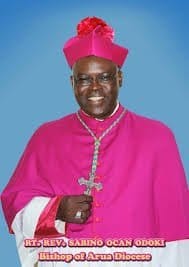 Embrace Family Values New Arua Bishop Tells Christians the bishop arua Oachan sabin odoki 1