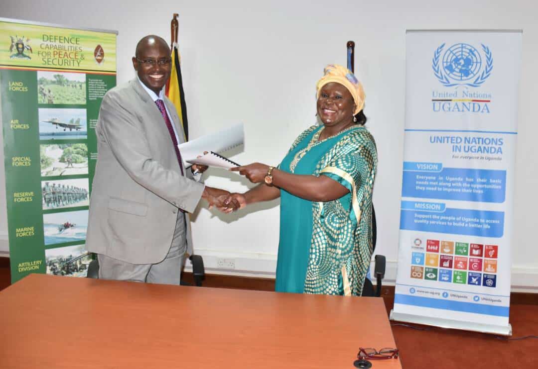 UN and Ministry of Defence and Veteran affairs partner to develop UPDF women and Veterans. IMG 20180328 WA0000