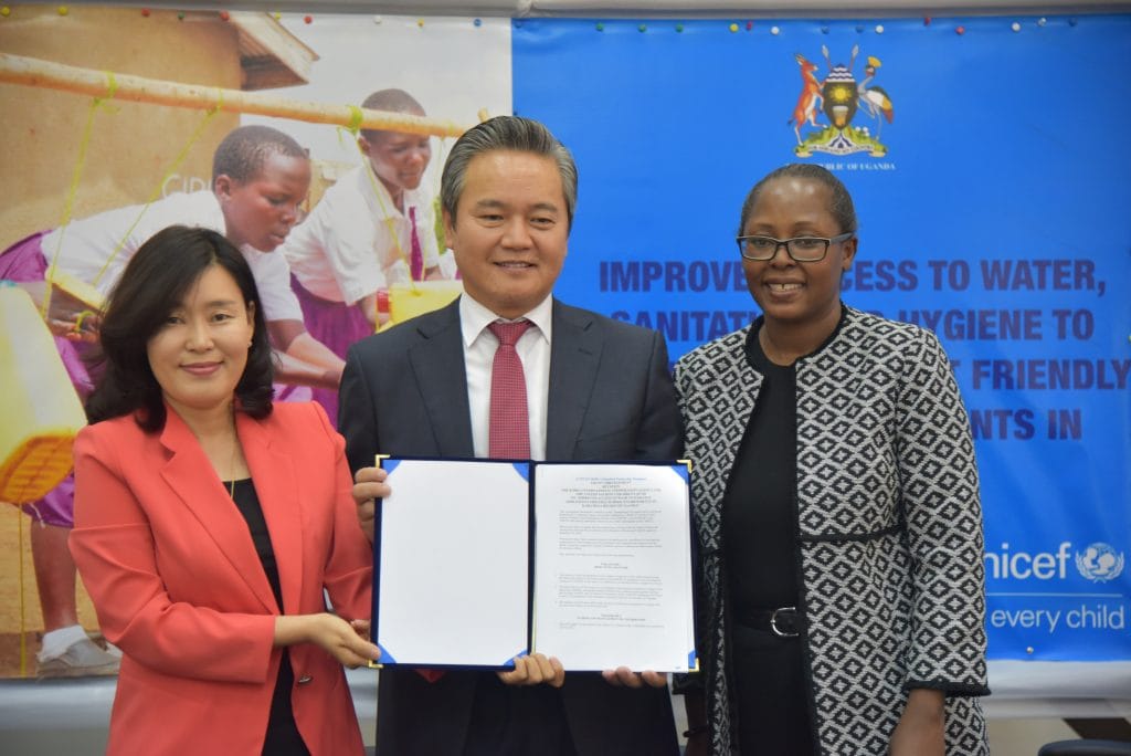 Korea and UNICEF launch programme to provide water, sanitation and hygiene services to over 50,000 students in Karamoja DSC 4893